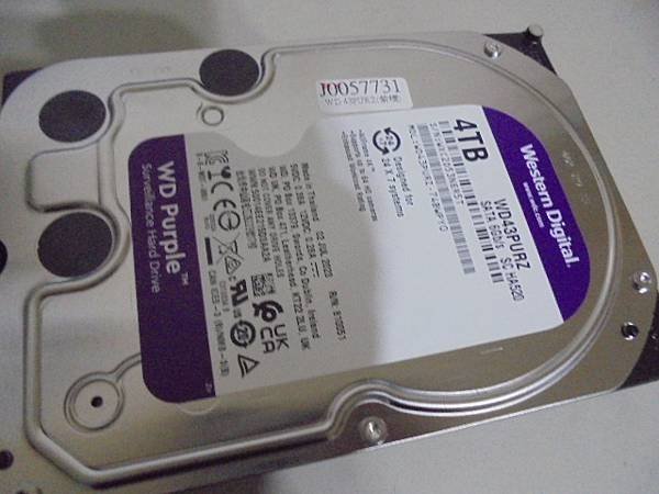 【確認帶回】WD威騰2TB～Purple紫標3.5吋裸碟本次