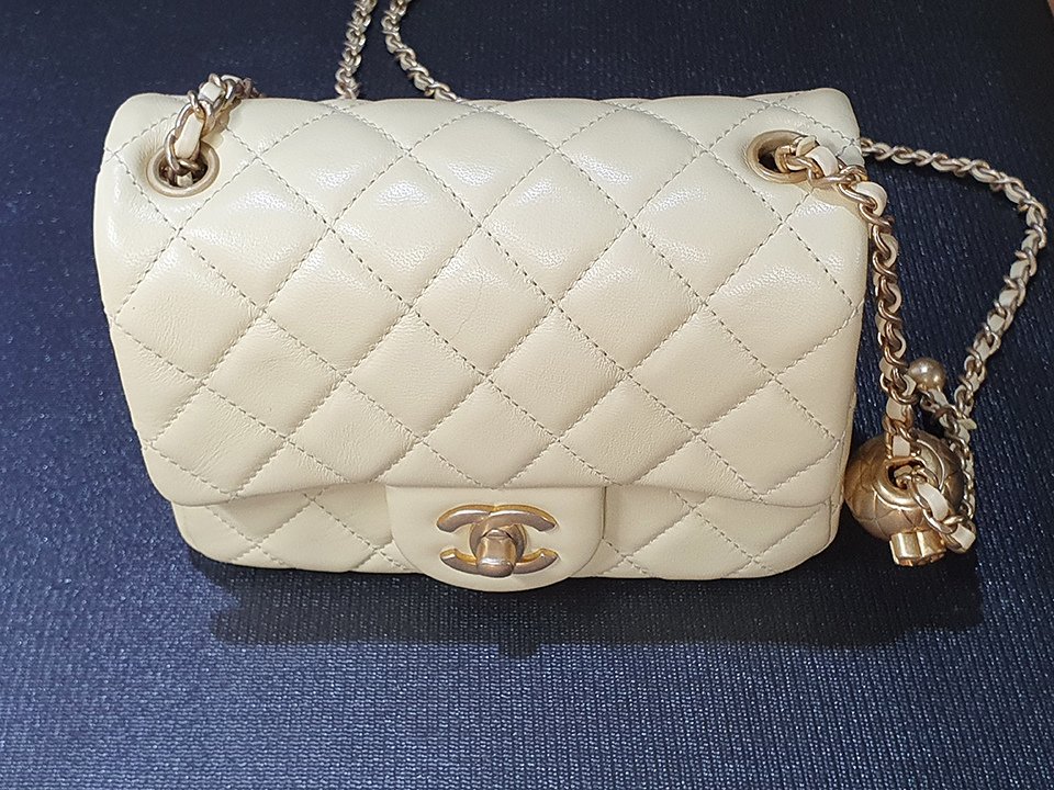 香奈兒【金球方胖子】CHANEL Mini CoCo 18 