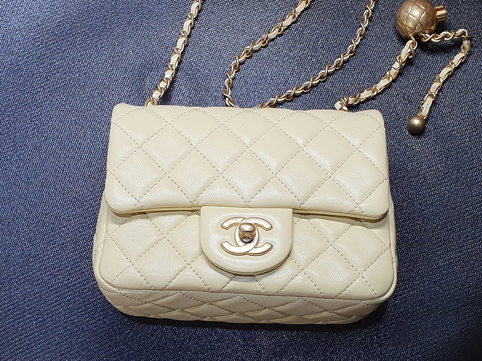 香奈兒【金球方胖子】CHANEL Mini CoCo 18 