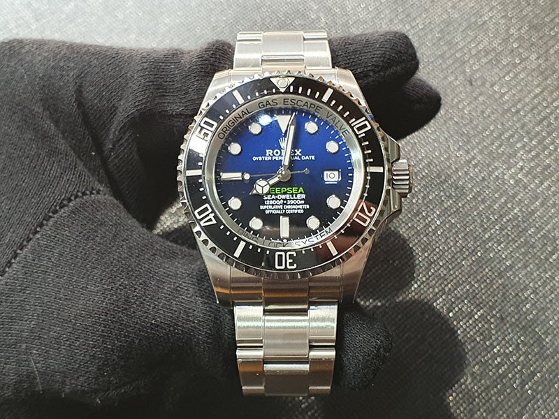 勞力士【漸層藍面水鬼王】ROLEX 深海使者 漸層藍黑面 水