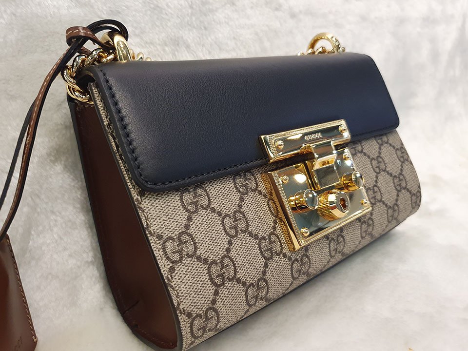 Gucci【盒子包】Gucci Padlock GG Sup