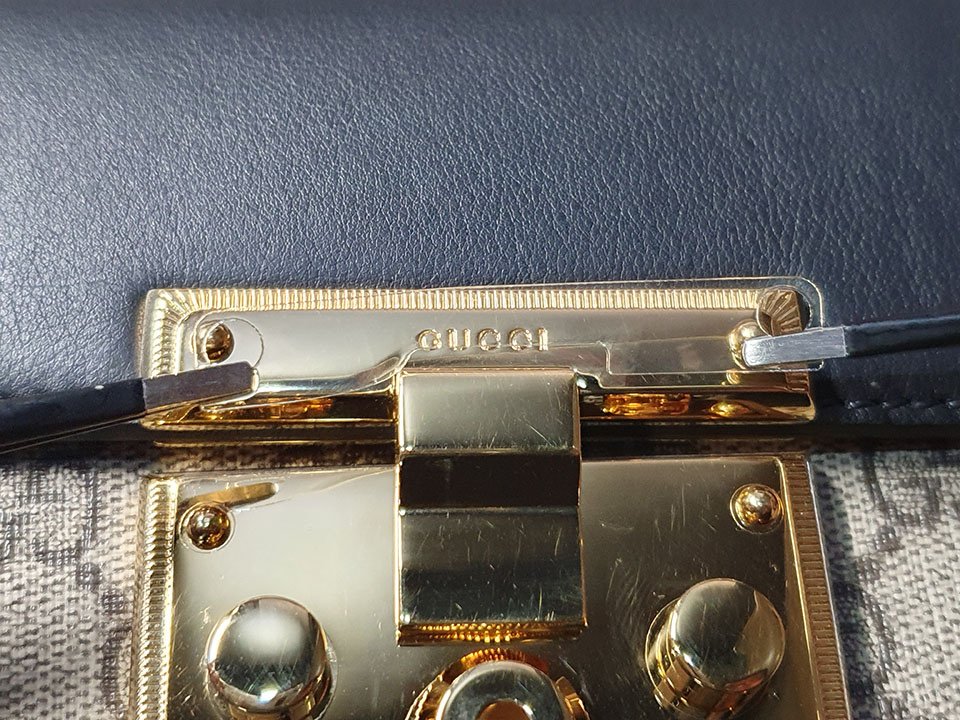 Gucci【盒子包】Gucci Padlock GG Sup