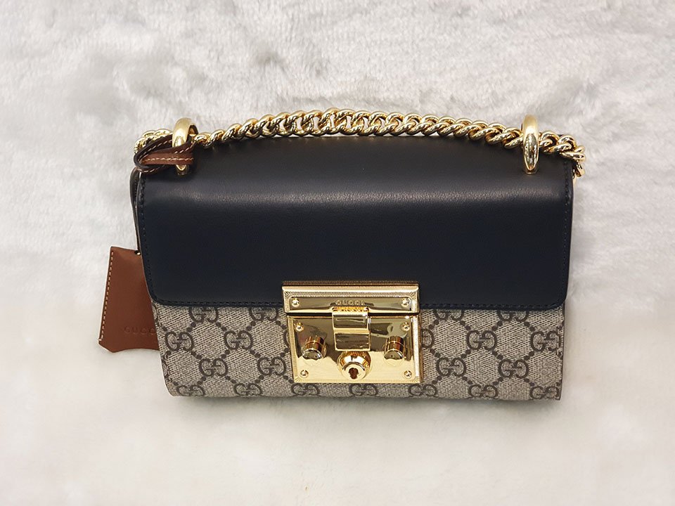 Gucci【盒子包】Gucci Padlock GG Sup