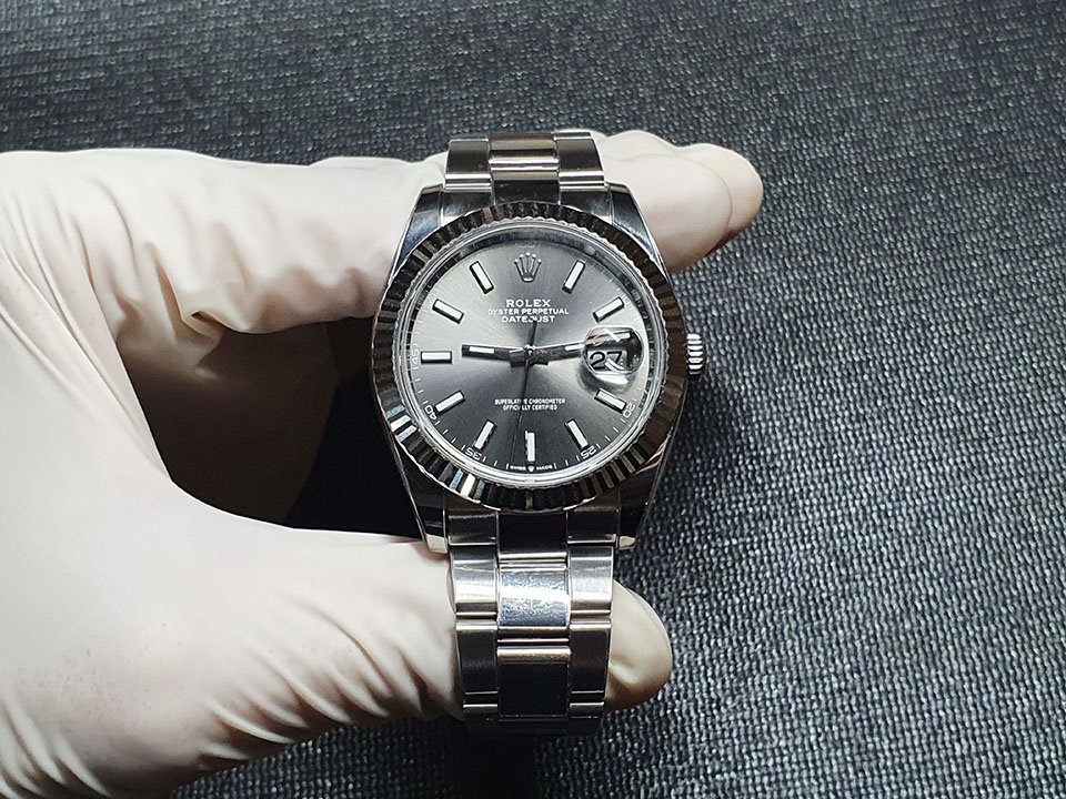 勞力士【DJ41灰面】ROLEX Datejust 41 灰