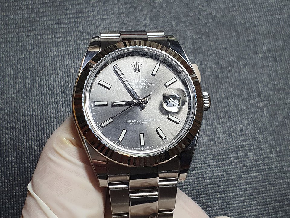 勞力士【DJ41灰面】ROLEX Datejust 41 灰