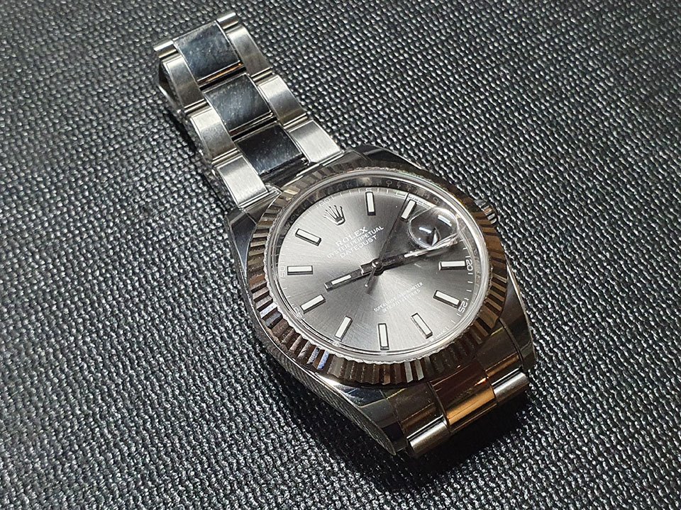 勞力士【DJ41灰面】ROLEX Datejust 41 灰