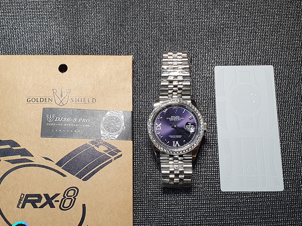 勞力士【DJ36鑲鑽紫面】ROLEX DateJust 36