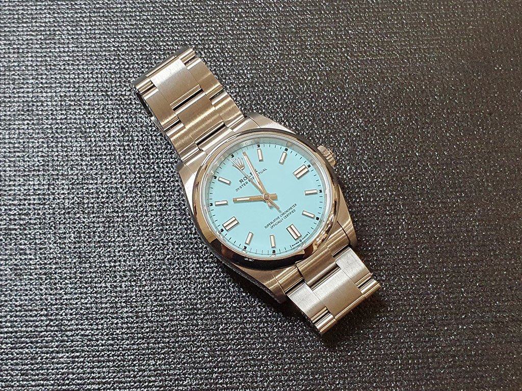 勞力士【OP36綠松石】ROLEX Oyster Perpe