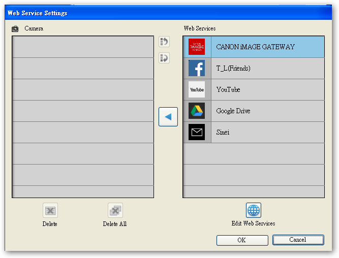 this function cannot be used because your country/region is not supported by the Canon Image Getaway service