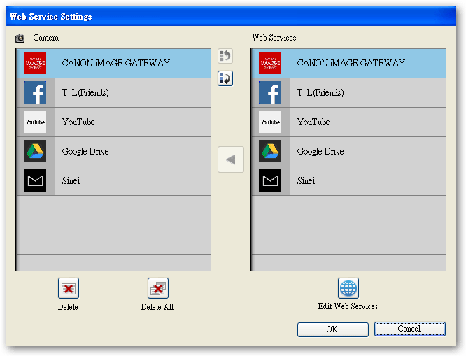 this function cannot be used because your country/region is not supported by the Canon Image Getaway service