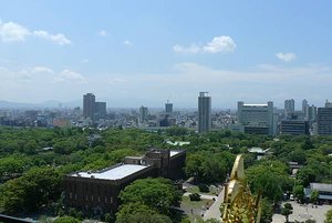 大阪城旁邊有個歷史博物館