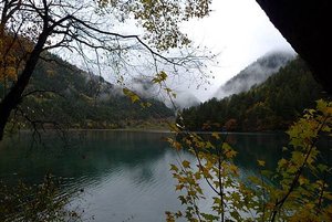 黃葉下的鏡海
