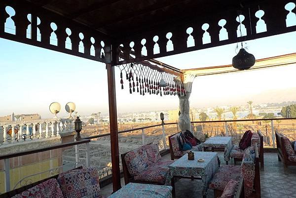 Nefertiti Hotel Luxor頂樓