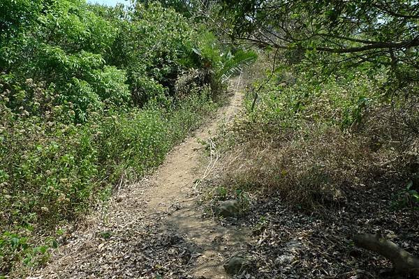 雙峰山往靈山的陡上陡下