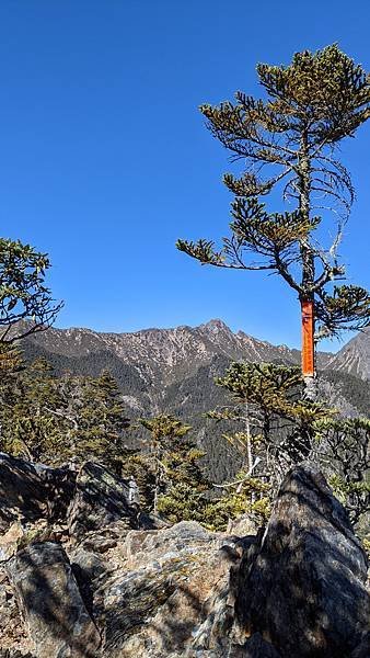 玉山國家公園的路標