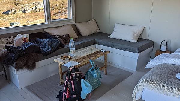 冰河小屋起居側