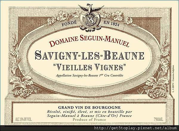 Dom. Seguin- Manuel Savigny les Beaune v.v. 2009