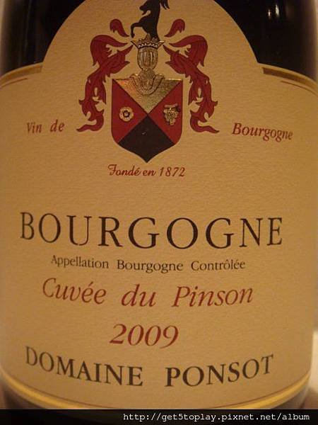 Domaine Ponsot Bourgogne 2009