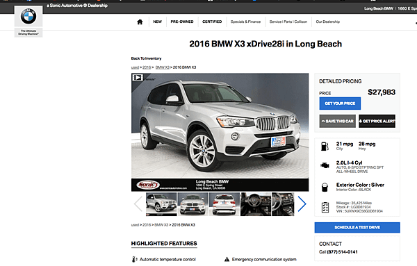 新世代BMW X3 30i(G01) 美國直購CPO原廠認證