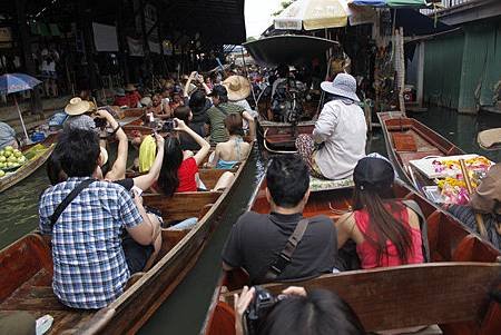 [泰國旅遊]曼谷自由行 day 4 Damneng Saduak Floating Market 曼谷 ♥ 丹嫩水上市場