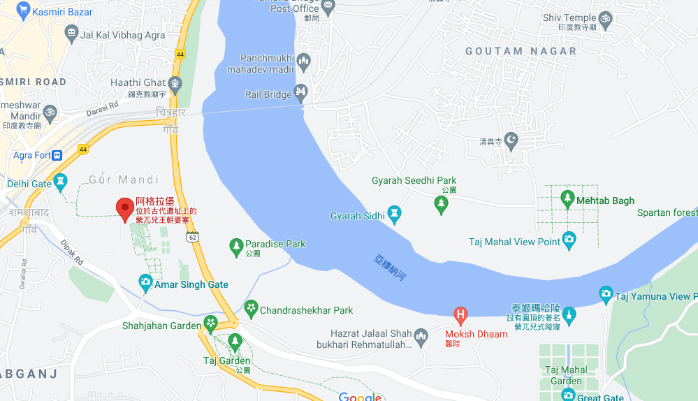 [印度旅遊] 印度古文明金三角-血淋淋家族內鬥之 阿格拉紅堡Agra Fort