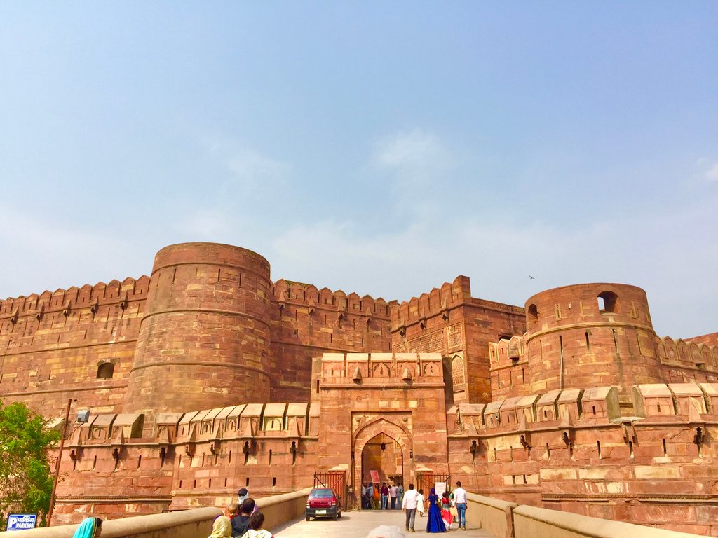 [印度旅遊] 印度古文明金三角-血淋淋家族內鬥之 阿格拉紅堡Agra Fort