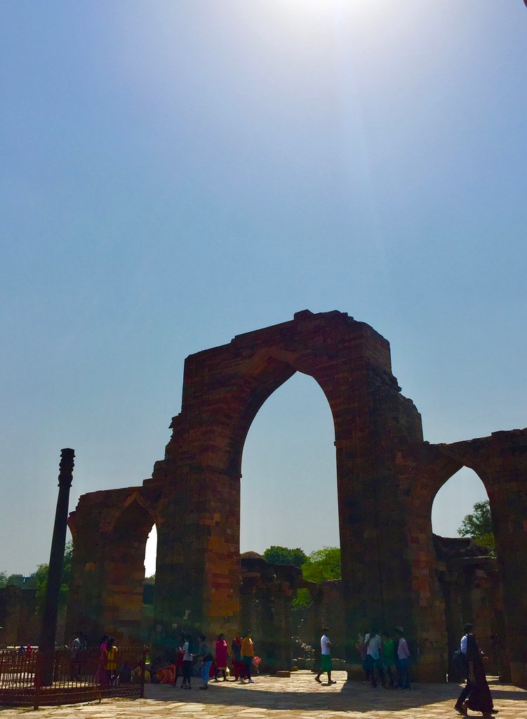 [印度旅遊] 印度古文明金三角-印度最高宣禮塔 古達明納塔Qutb Minar
