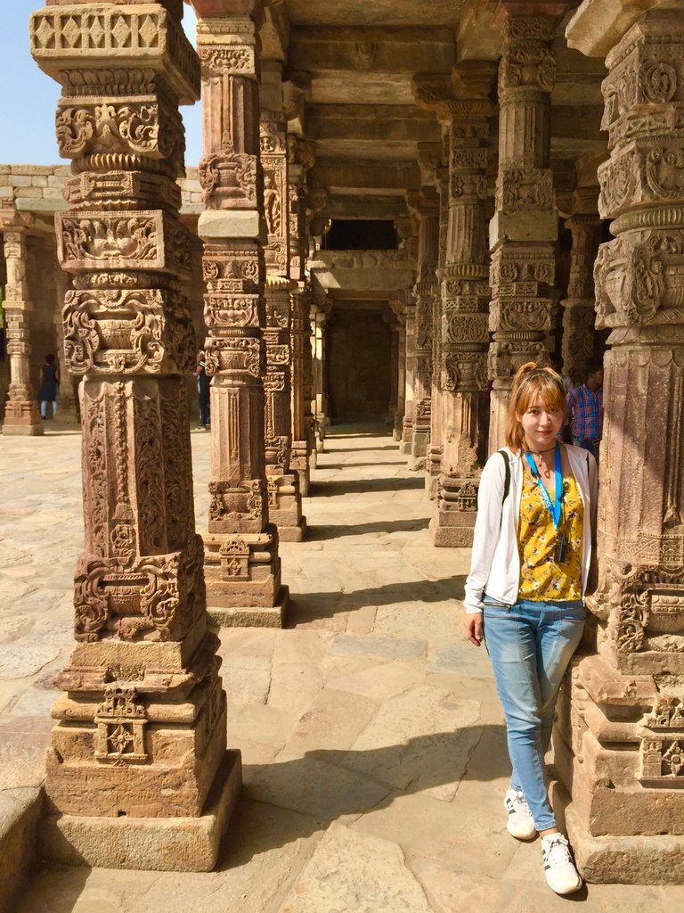 [印度旅遊] 印度古文明金三角-印度最高宣禮塔 古達明納塔Qutb Minar