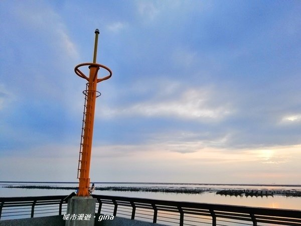 【新竹香山】優美的夕陽餘暉。香山濕地