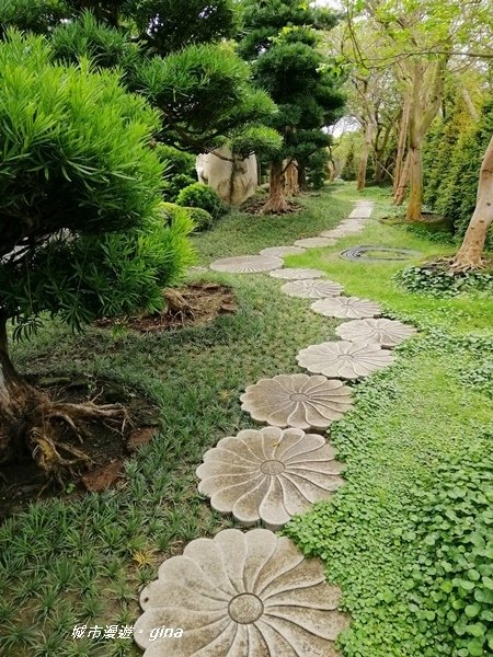 【彰化。田尾】巧手工匠。 台灣銘園庭園美術館