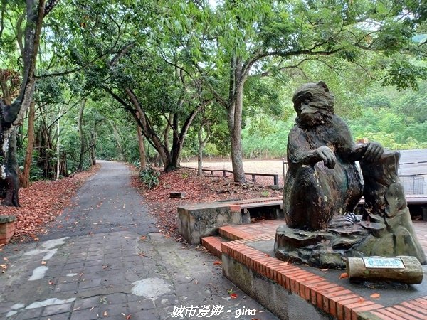 【彰化二水】綠樹成蔭。 松柏坑廟前登山步道
