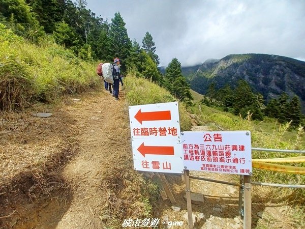 【台中和平】山迢路遠換一回高山好景致。 No75百岳雪山東峰