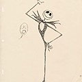 1379 Buena Vista Original Tim Burton artwork for Jack Skellington from The Nightmare Before Christmas 4,750.jpg