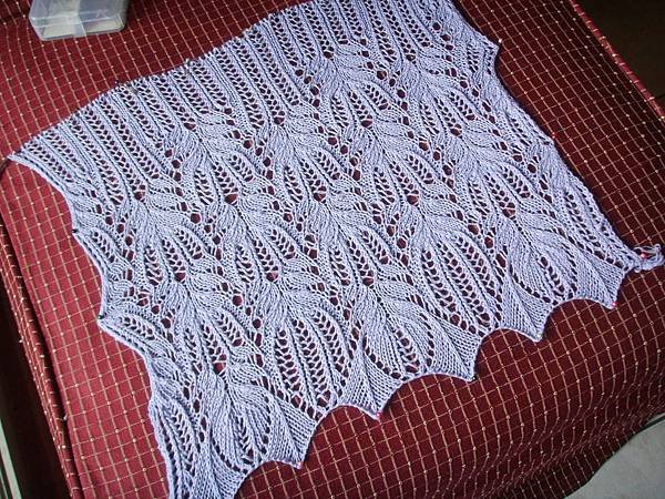 Panna Frost Flower Lace Shawl -ing