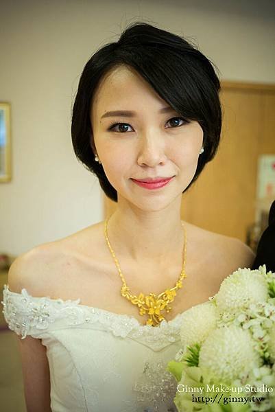 Make-up%26;hairstyle GinnyWang Location 新竹煙波大飯店