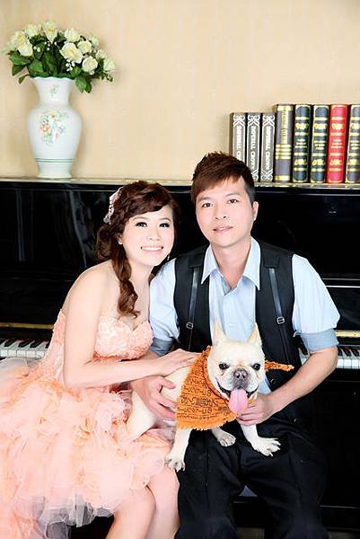 [自助婚紗 |毛小孩|寵物婚紗|狗狗婚紗] 