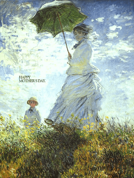 (吉凡尼母親節首圖)Camille Monet and Her Son Jean