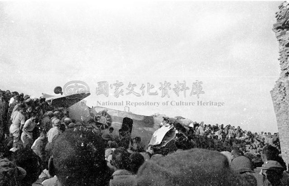 民國34年戰後空軍接收日軍一式高等練習機(Ki-54) C-