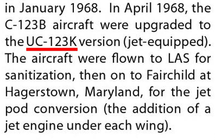 關於空軍第34中隊C-123名稱問題