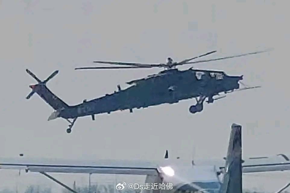 解放軍最新式重型武裝直升機現身