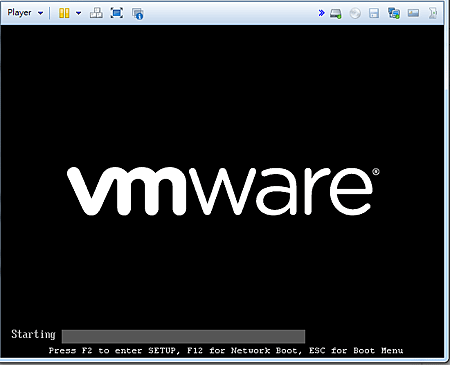 vmware開機畫面