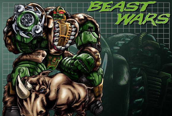 Beast Wars Rhinox Art 1600 x 1200