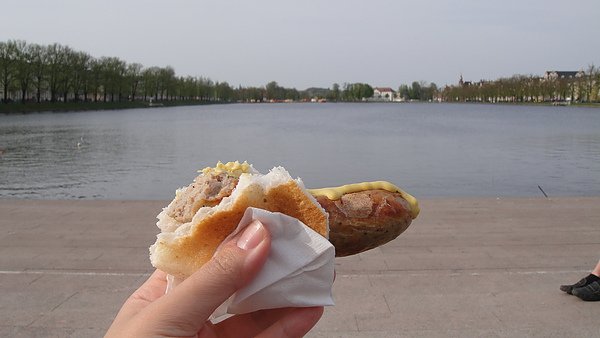 一個人的旅行就自拍