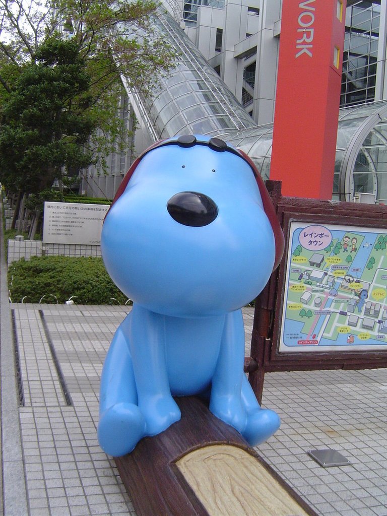 2006/04/12~16 東京之旅第4天：去台場參觀富士電