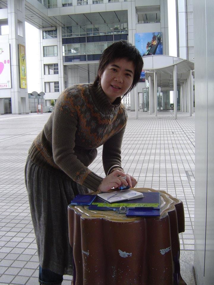2006/04/12~16 東京之旅第4天：去台場參觀富士電