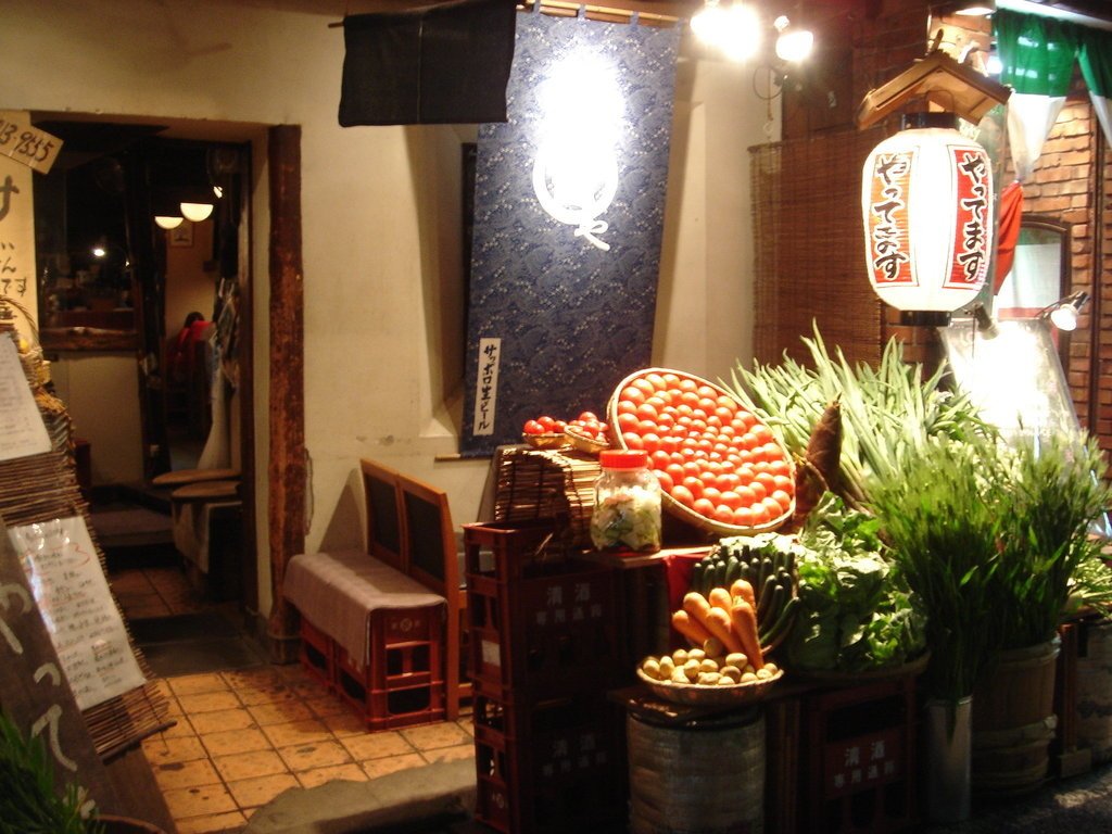 2006/04/12~16 東京之旅第1天：下北沢吃晚餐