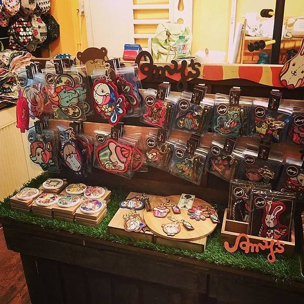 平溪十分遊趣店家布置照
