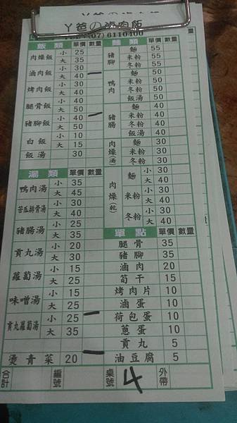 阿爸の滷肉飯