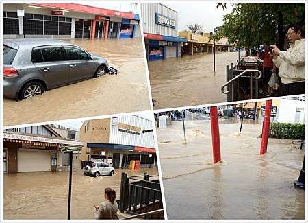 One rainy day in  Eastwood: flash flood