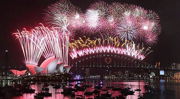 Sydney fireworks 2015